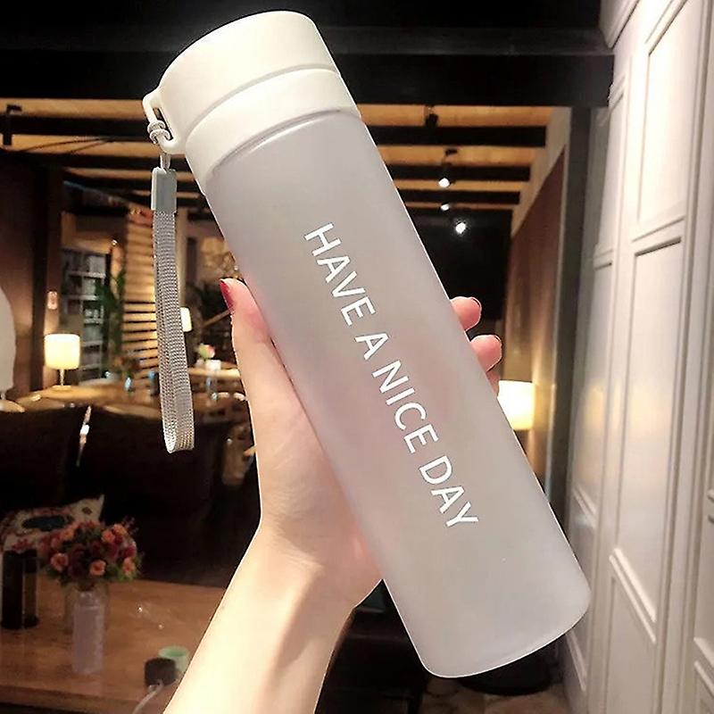 600ml Large Capacity Sports Fruit Lemon Juice Drinking Bottle Infuser Clear