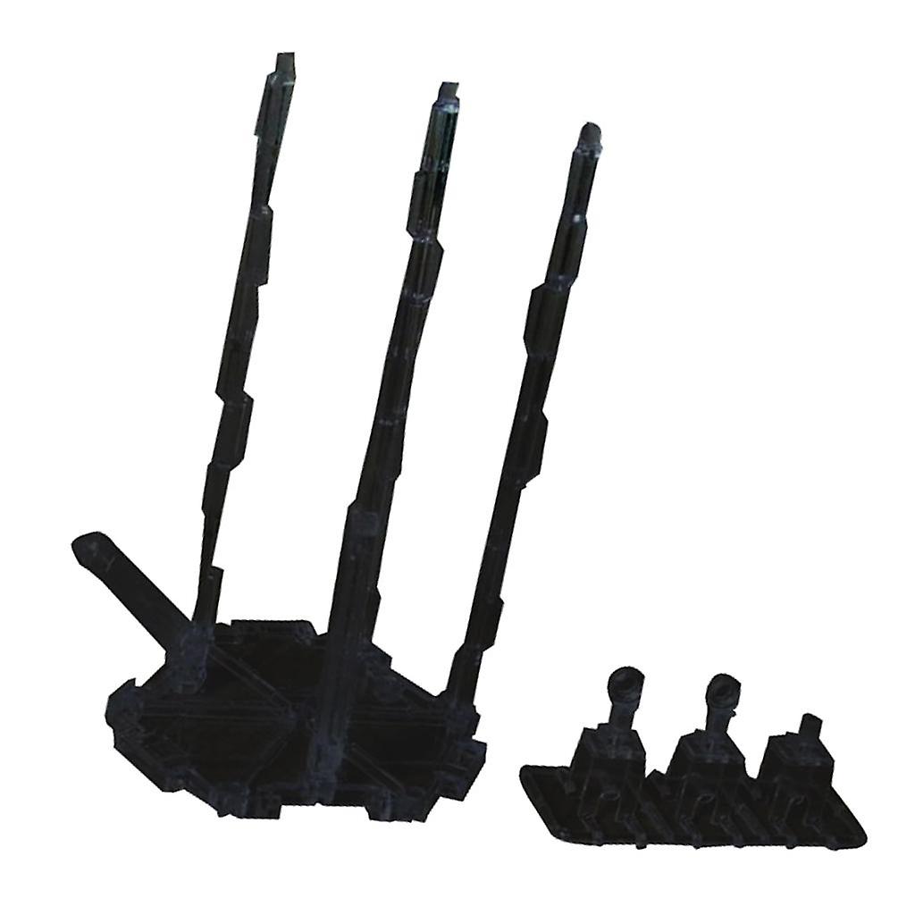 Action Base Suitable Clear Display Stand Gundam Universal Bracket Black