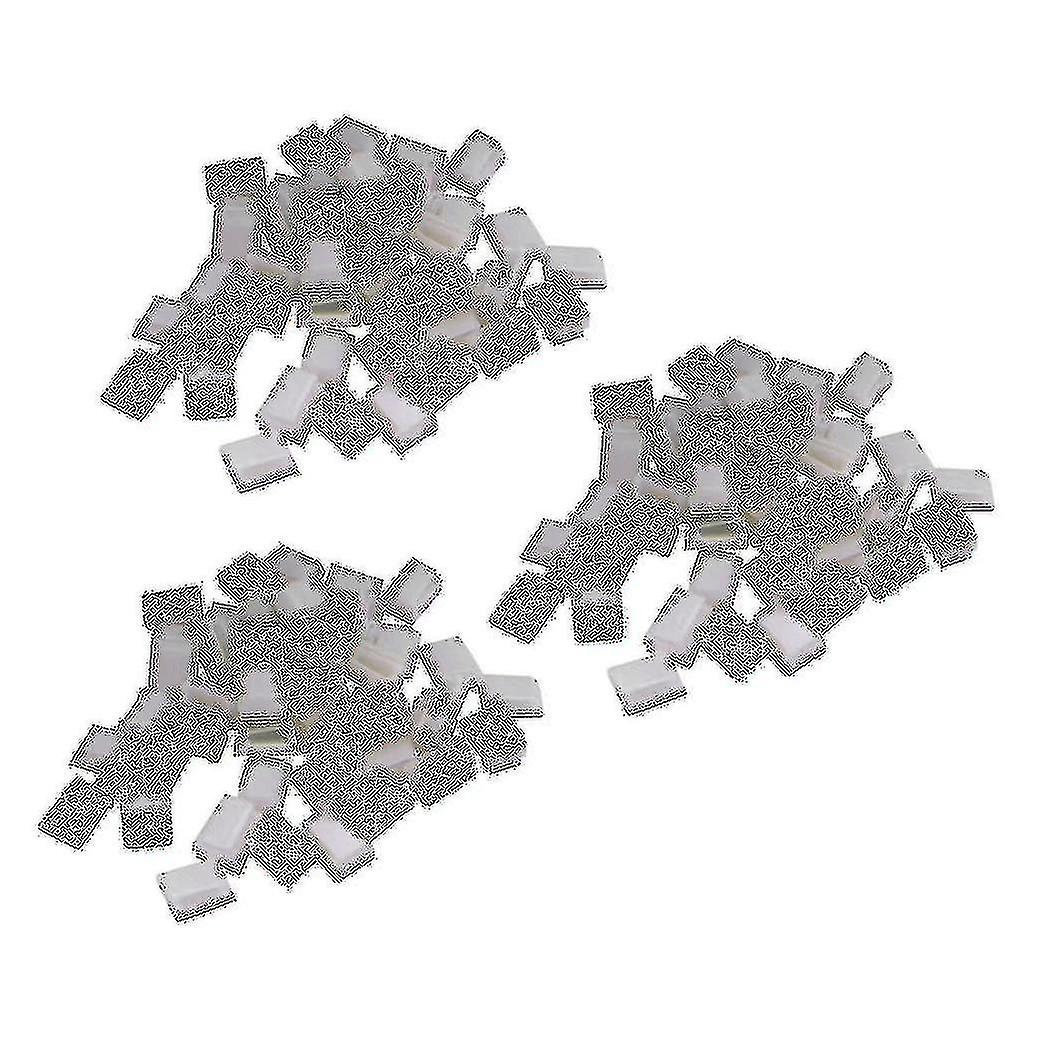 Self-adhesive Wire Bundle Holder Tie Mount Clip, 7 Mm Width, 150 Piece