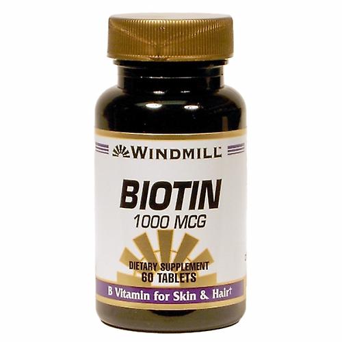 Windmill Health Biotin ,1000 mcg ,60 Count