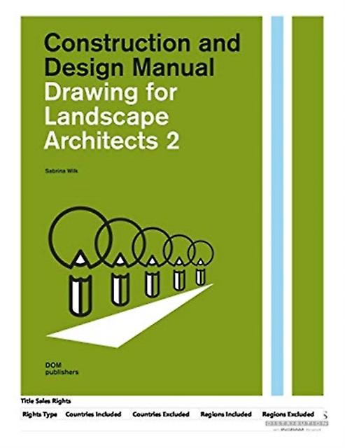 Drawing For Landscape Architects 2 by Sabrina Wilk Paperback Book