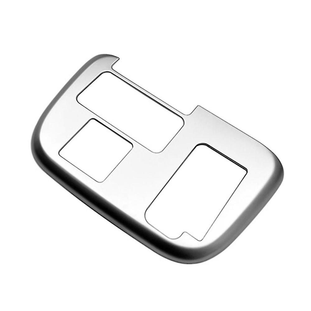 For Canbus 2023 Car Central Control Gear Shift Panel Decal Interior Modification Chrome