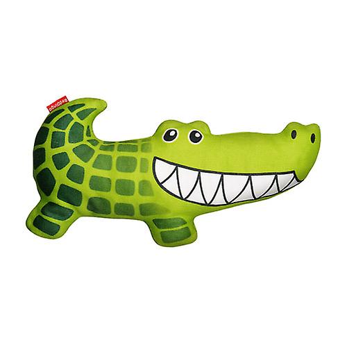 CROCODILE High Quality and Non-Toxic Red Dingo Durables Soft Fabric Dog Toy