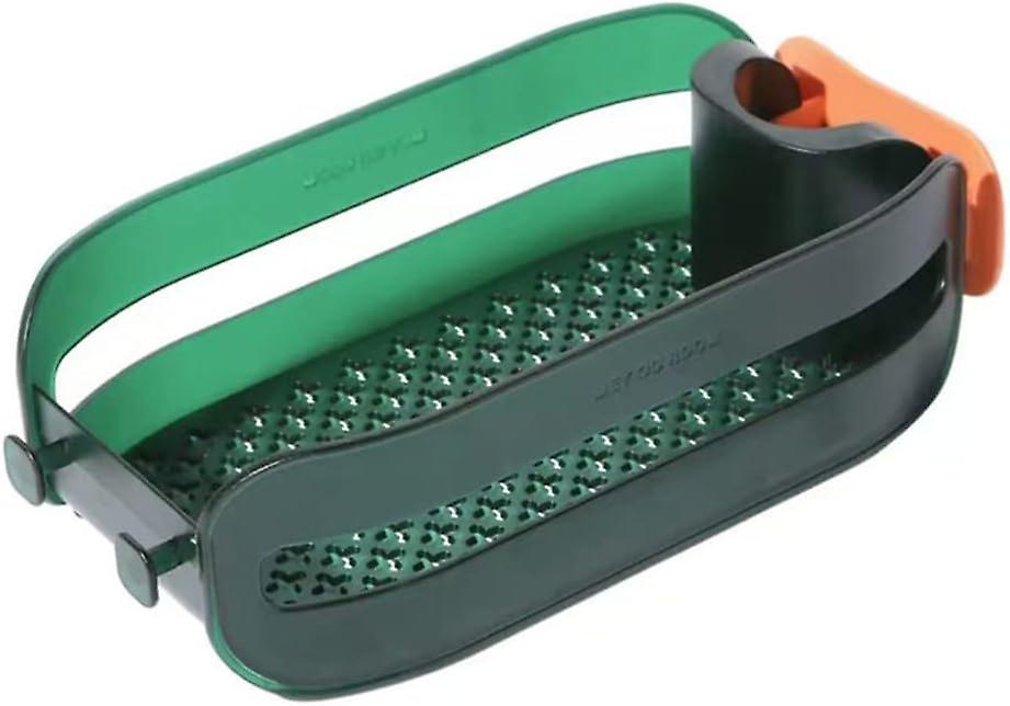 Universal Sponge Holder With Hangers - Kitchen Storage Accessory
