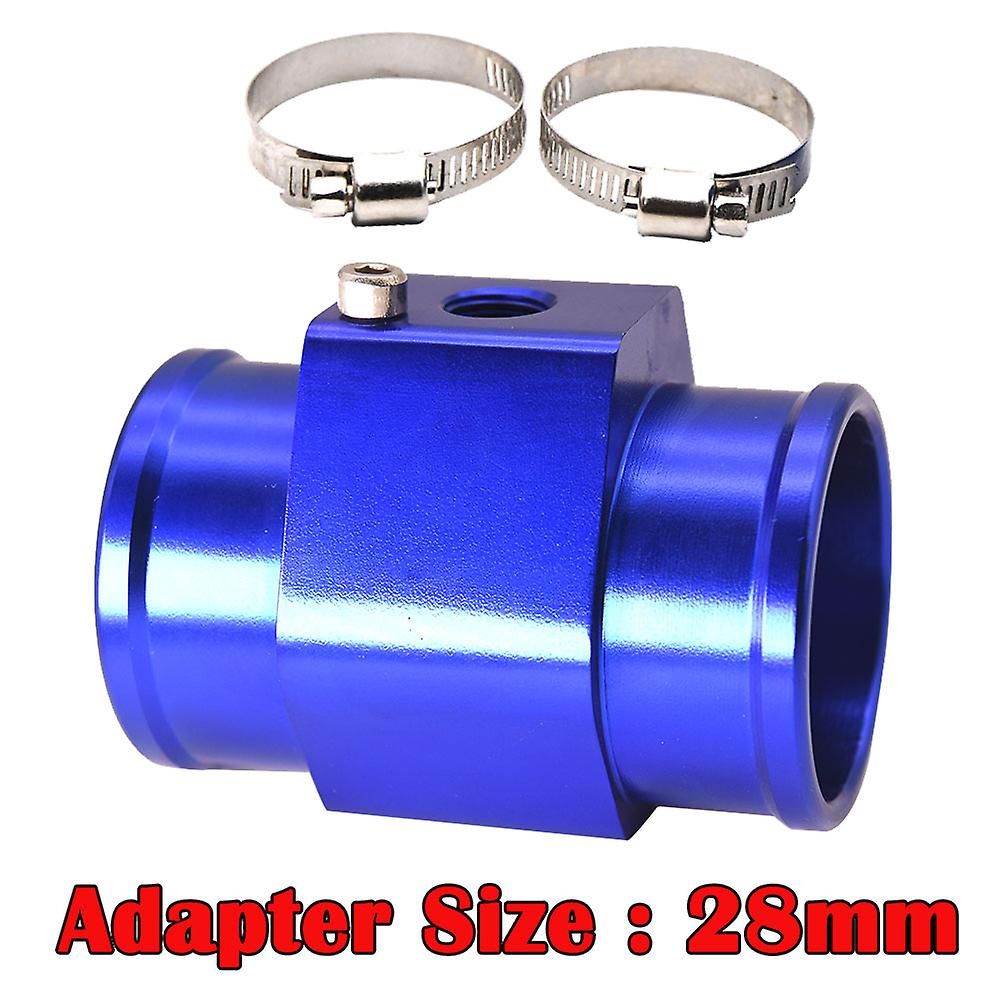 Universal 2 In 1 Lcd Car Digital Horizontal Meter Voltage + Water Temp Gauge With Temperature Sensor Fit For 12v/24v Car Gauge