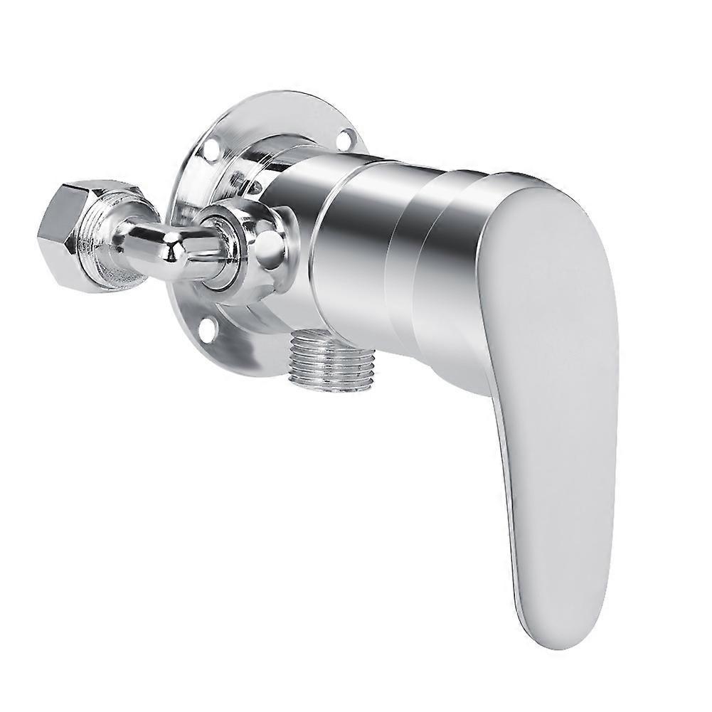 G1/2in Zinc Alloy Solar Shower Valve, Multi-Functional Tee Angle