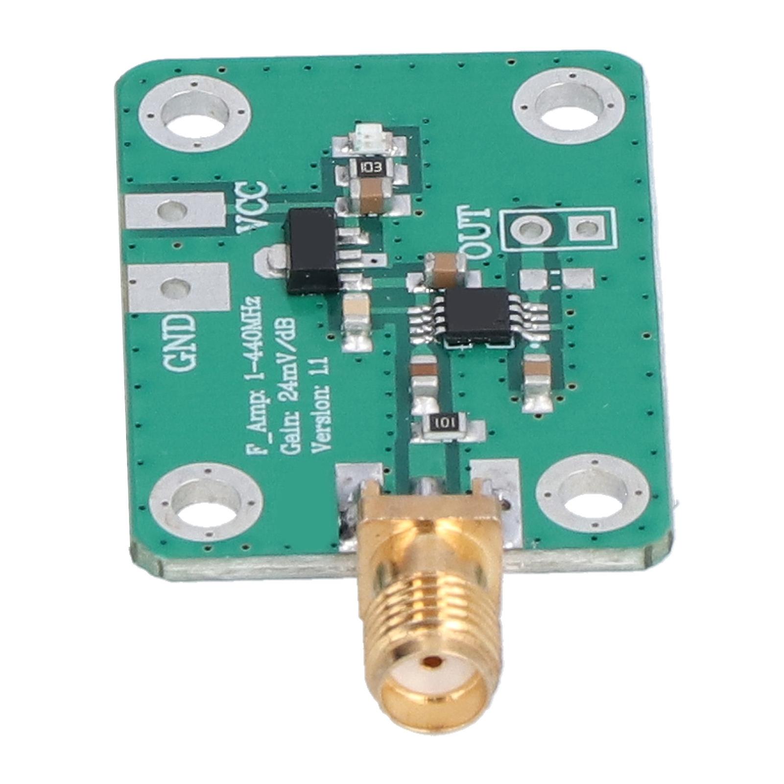 Power Board 0.1 to 440 MHz High Speed 12mA Easy Carry Output Logarithmic Detector Power Meter 7V to 15V