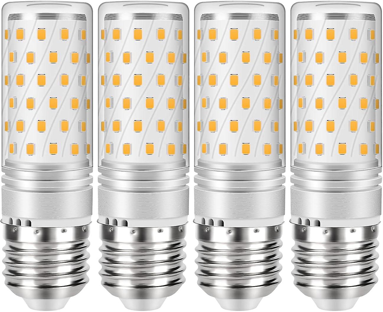 E27 LED Bulbs 12W 2700K Warm White Equivalent to 120W Incandescent 1200 Lumens,Pack of 4
