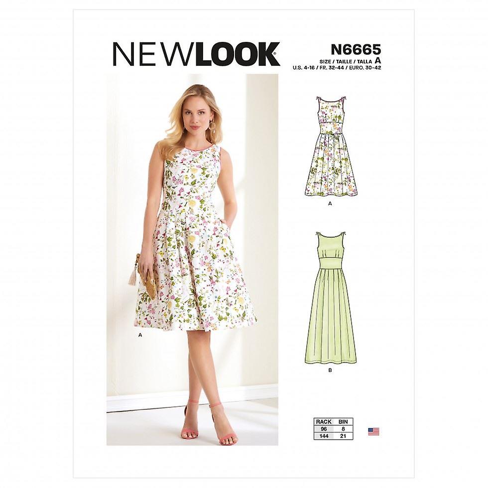 New Look Sewing Pattern 6665