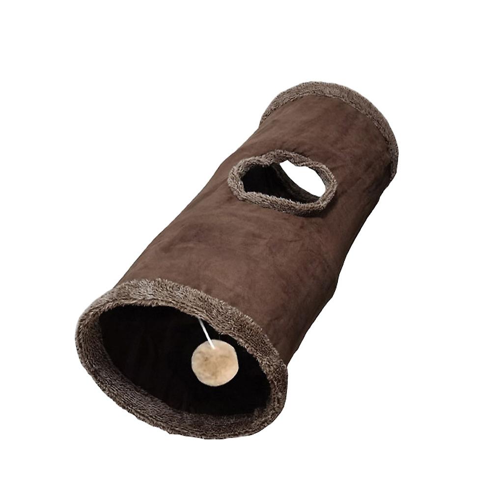 Foldable Cat Tunnel Toy Comfortable And Soft For Feline Friend Cat Toy Tunnels Pet Tunnel