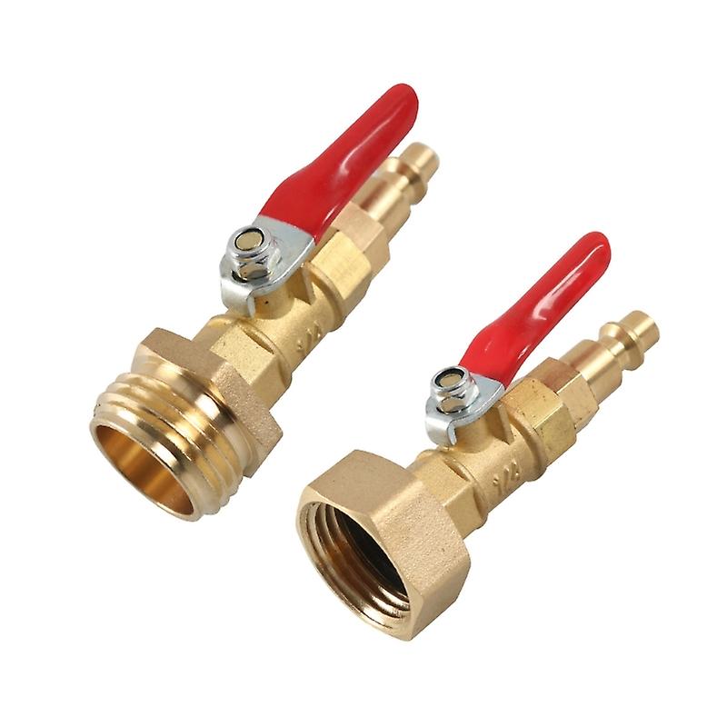 1/4 DN8 External Thread Brass Quick Connector Winter Garden Pipe Sprinkler