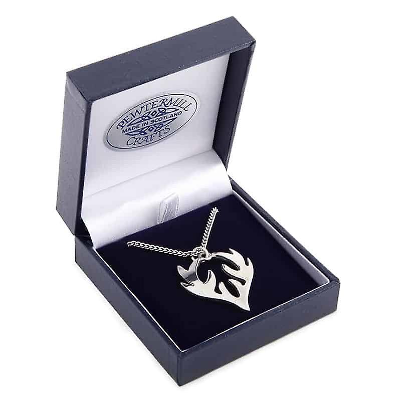 Stag Antler Pewter Pendant - LP41