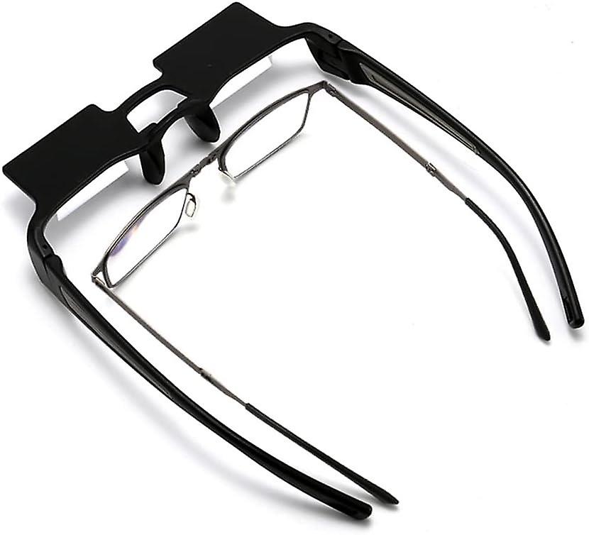 Lazy Glasses - Horizontal Reading Glasses - Upside Down 90 Degree Glasses