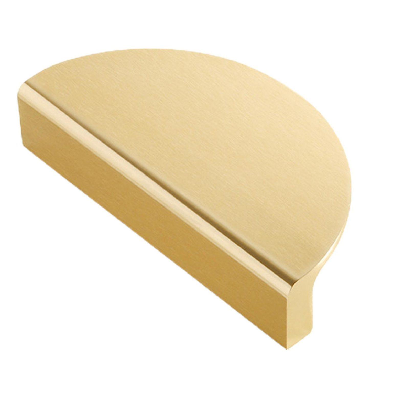 Sleek Aluminum Alloy Semicircle Drawer Knobs