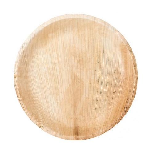 Round Plate Palm Leaf 23 cm Ø 25 units