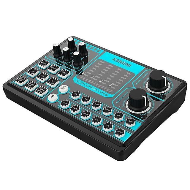 X9ミニコンピュータ外部携帯電話サウンドカード修理トーンミキサーホームコンピュータ録画ライブ放送に適しています