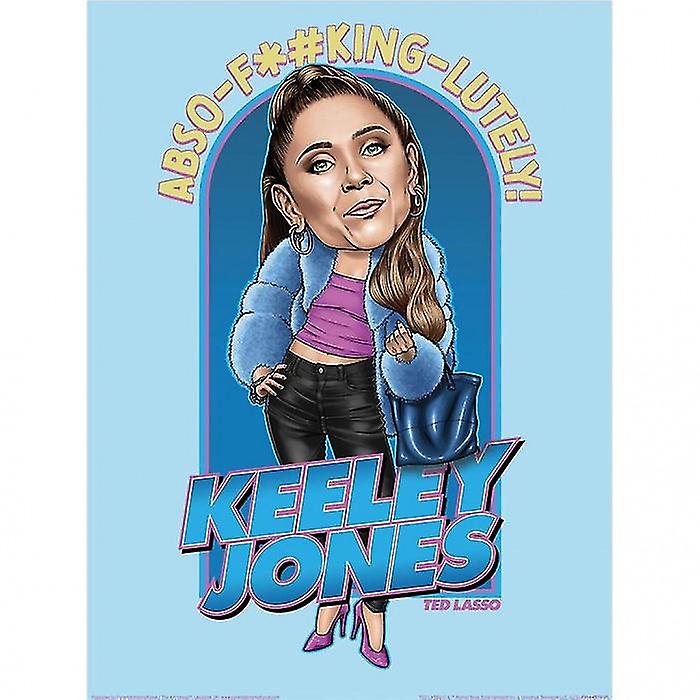 Ted Lasso Bobble Head Keeley Jones Print