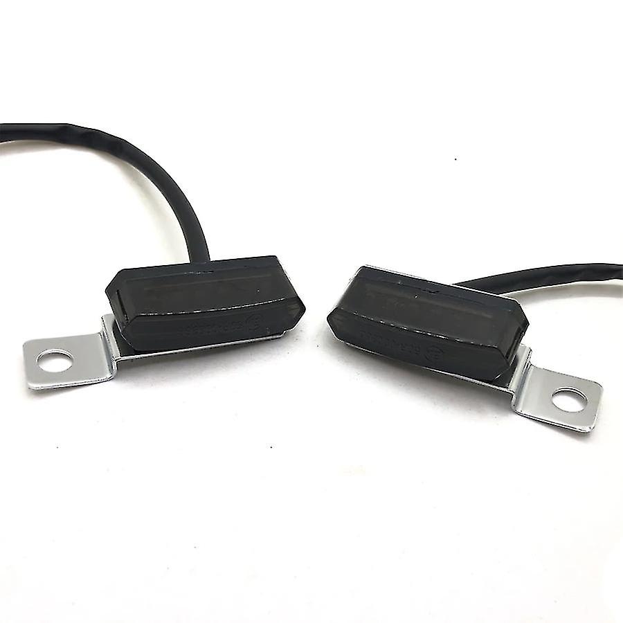 2pcs καθολικό ρέον νερό μίνι οδηγημένο φως μοχλών συμπλέκτη δεικτών στροφών μοτοσικλετών για το μοχλό συμπλεκτών 