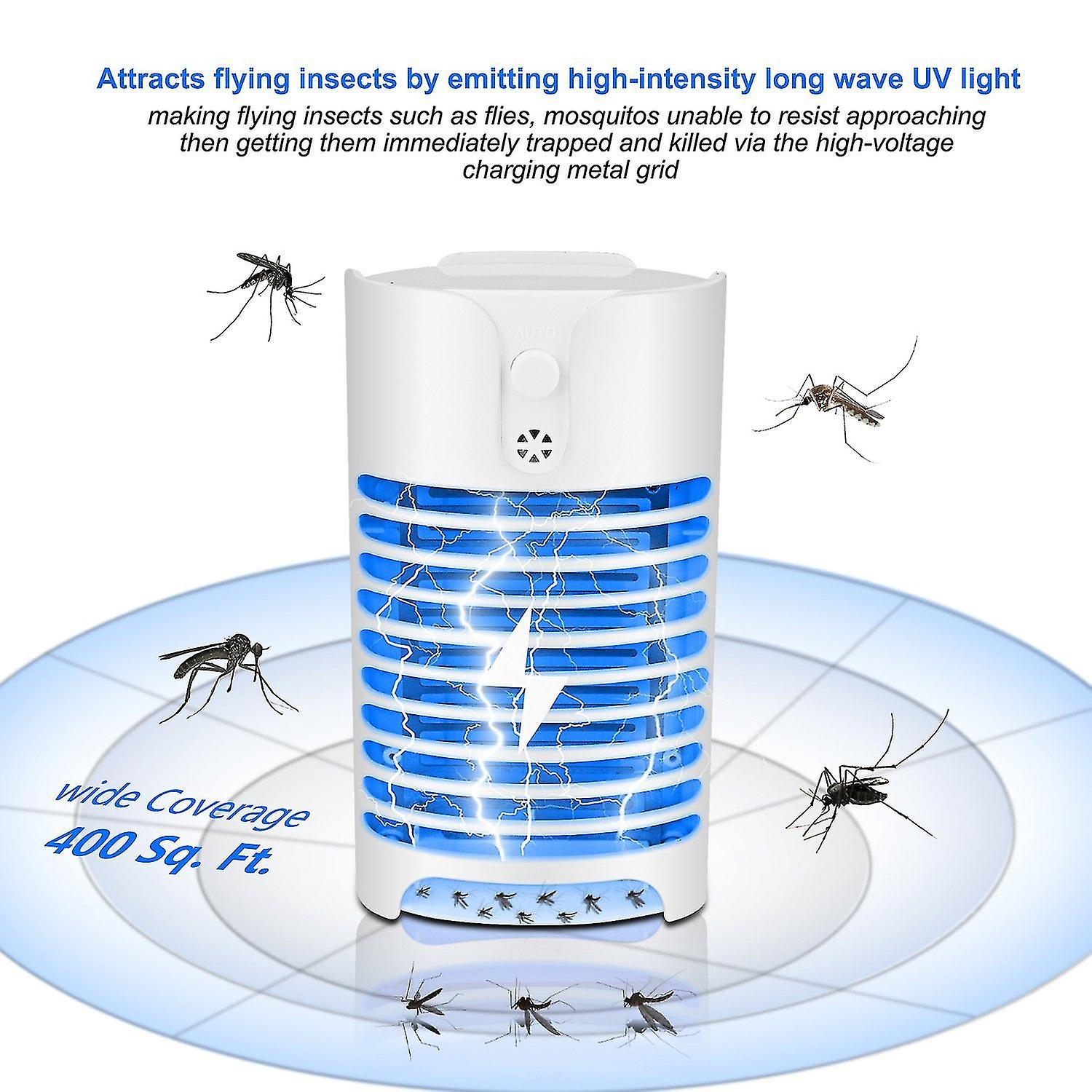 Light-controlled inhalation type physical non-radiation mosquito killer
