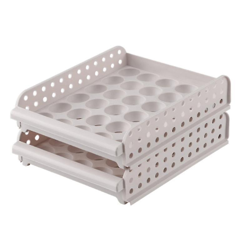 1pcs Double Egg Storage Box