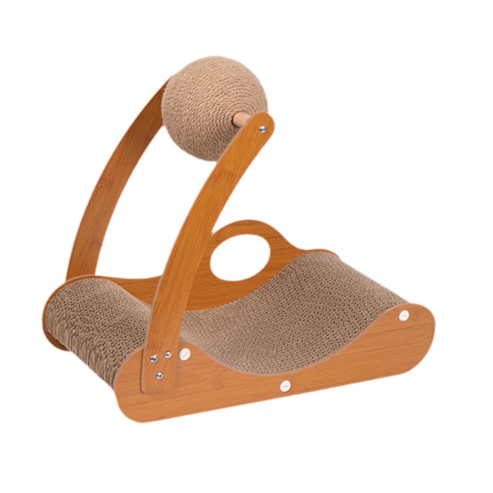 Cat Scratcher Toy Sisal Rope Cat Scratching Ball Interactive Cat Scratch Pad S