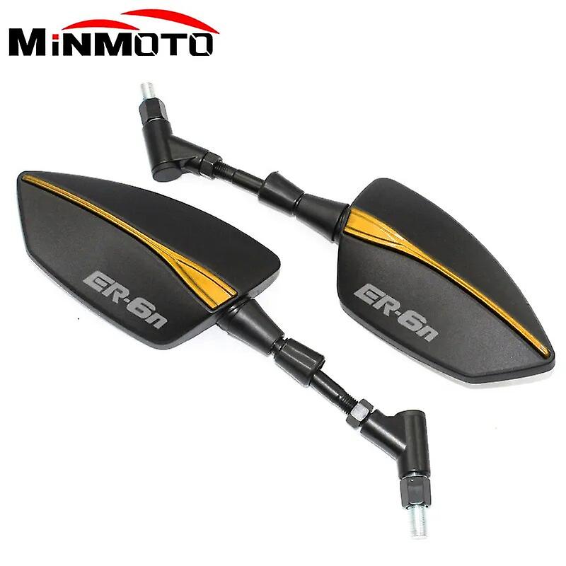 For Kawasaki Er6n Er6f Er-6n Er-6f Motorcycle Rearview Mirror Scooter Rearview Mirrors Back Side Mirror 8mm 10mm
