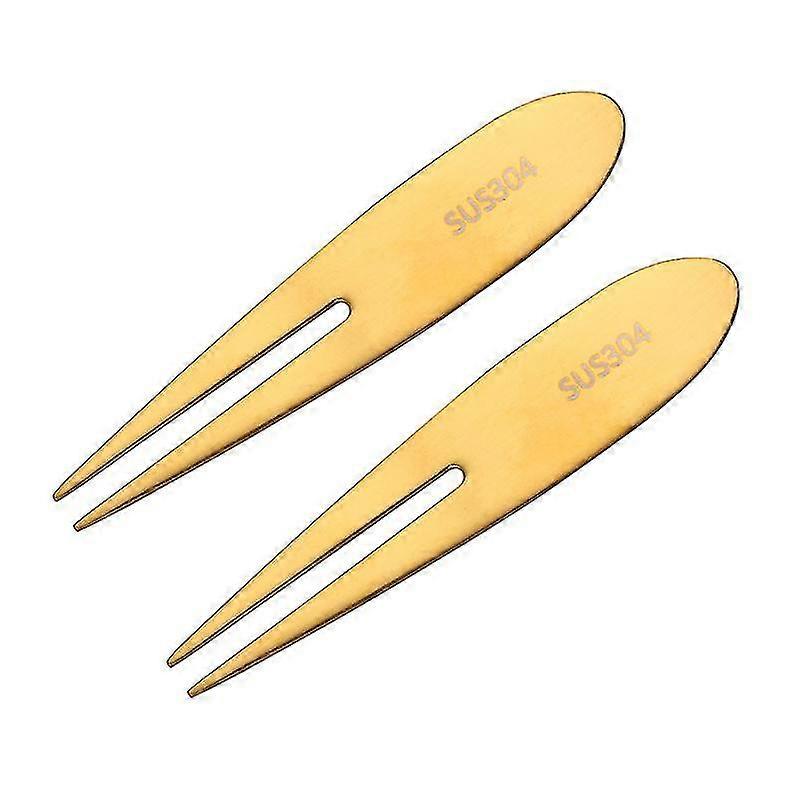 2pcs Kitchen Tableware, Stainless Steel Fruit Fork