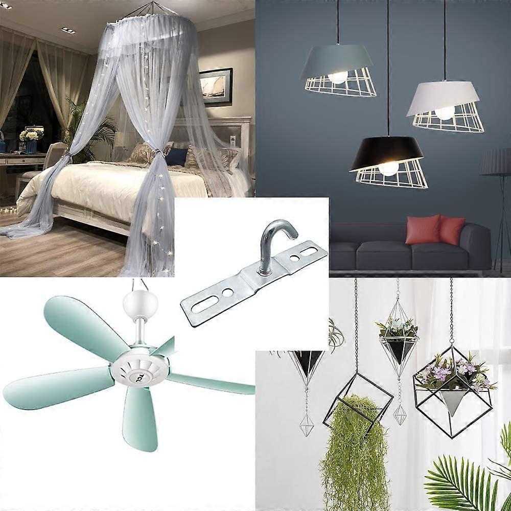 3 Piece Ceiling Hook Ceiling Light Plate 9*1.5cm