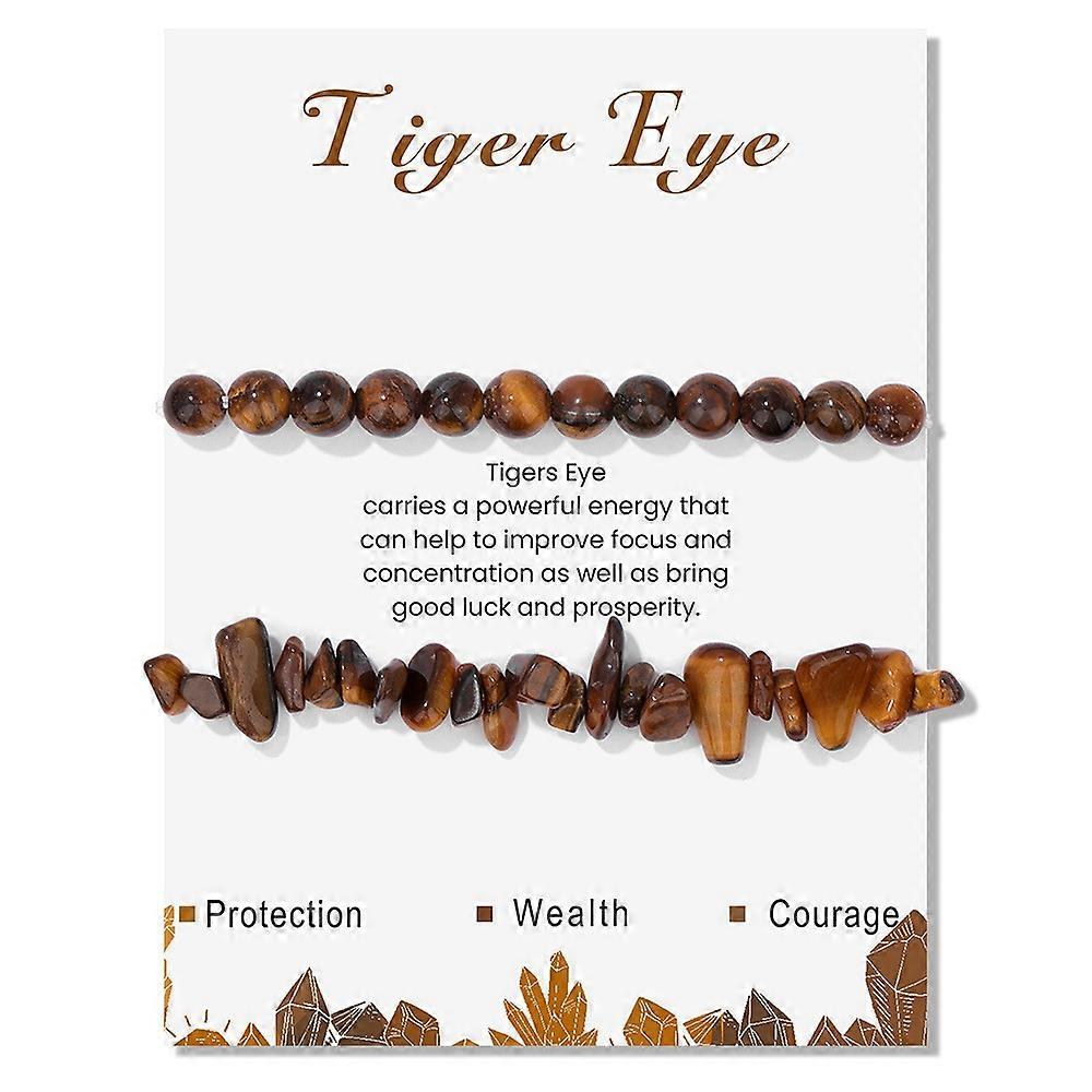 Bracelet-Tiger's Eye-Courageous Charm