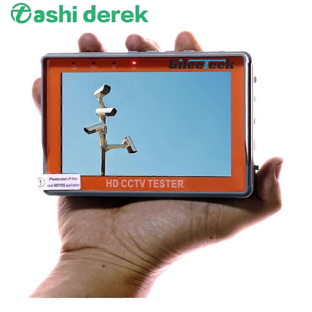 مصغرة مراقب العهد Cvi Tvi Iv5 Iv7w المعصم الدوائر التلفزيونية المغلقة تستر 5 بوصة 4.3 بوصة Cvbs اختبار الكاميرا 4MP 5MP 1080p HD فيديو مراقب تصميم المعصم