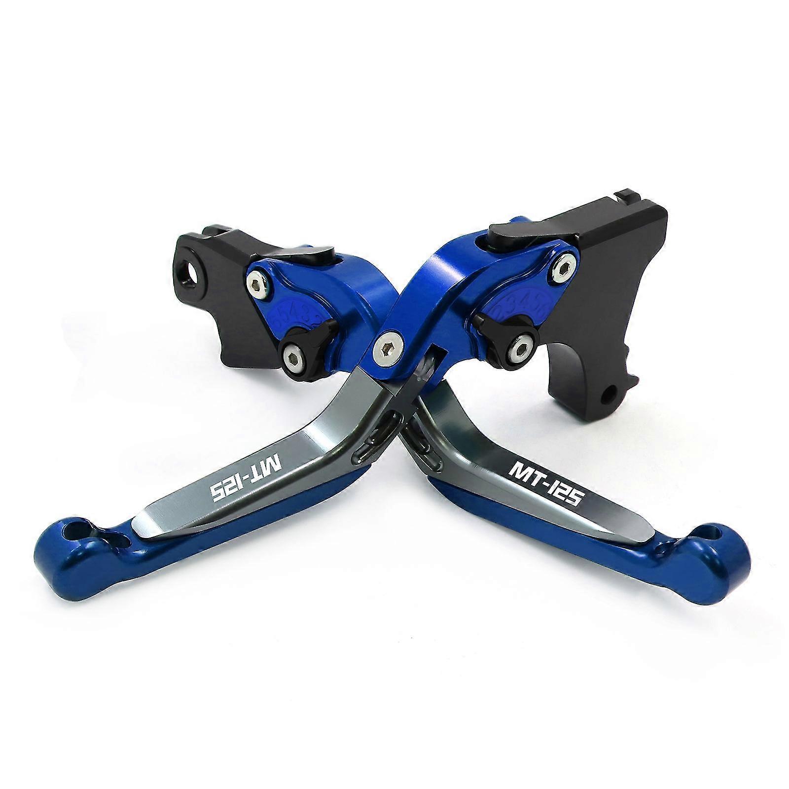 Folding & Extendable Brake Clutch Levers For Yamaha MT07 / FZ07 2014-2021 – CNC Billet Aluminum