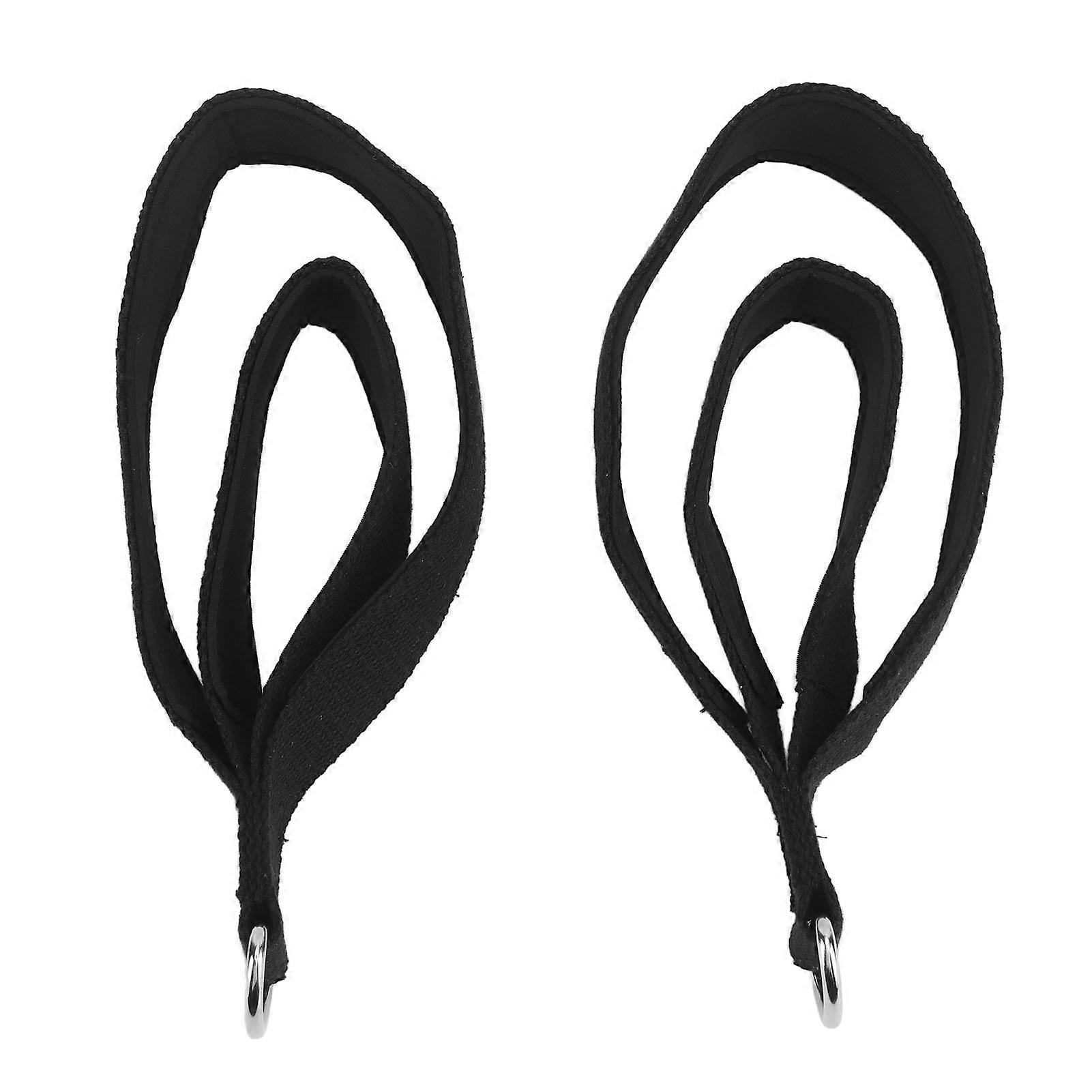 2 Pcs Pilates Straps Anti Slip Practical Pilates Double Loop Straps For Home Gym Workout