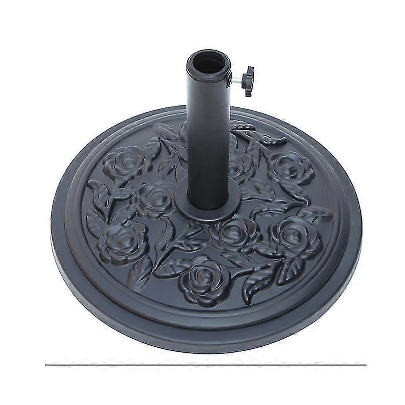 Jianghuo 9Kg Cast Iron Effect Parasol Base,Black