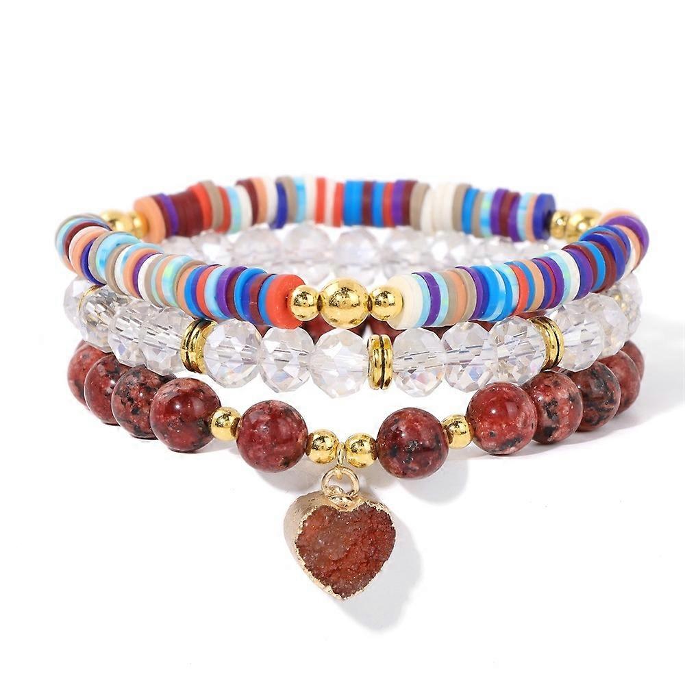 Bracelet - Serene Crystal Clusters - Handcrafted Healing
