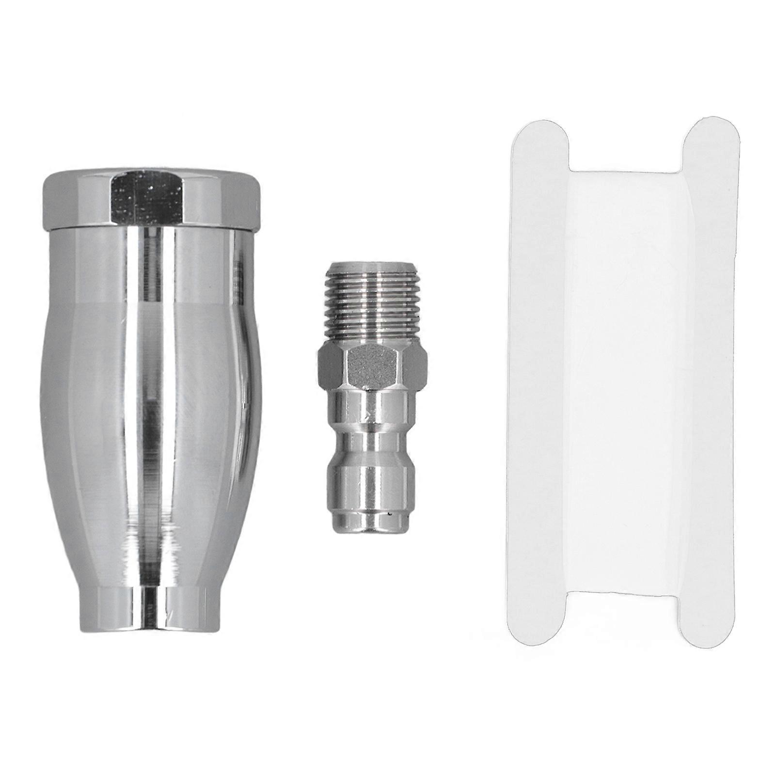 Pressure Washer Turbo Nozzle 1/4in Quick Connect Brass 3600PSI Rotating Nozzle for Hot and Cold Water