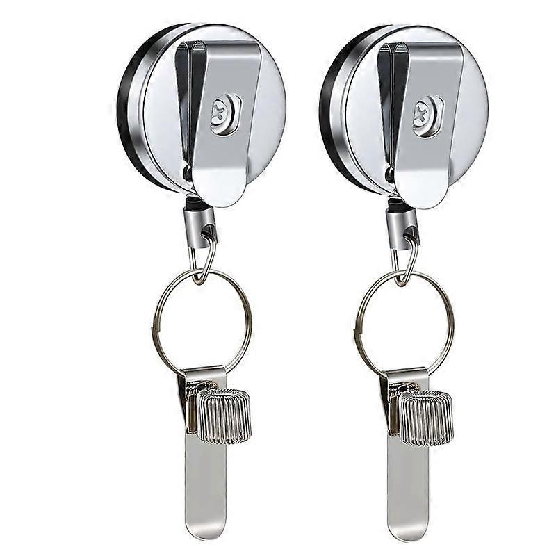 2 Pcs Retractable Pull Pen Pencil Holder, 27.5Inch Retractable Pen Holder for , Construction Worker