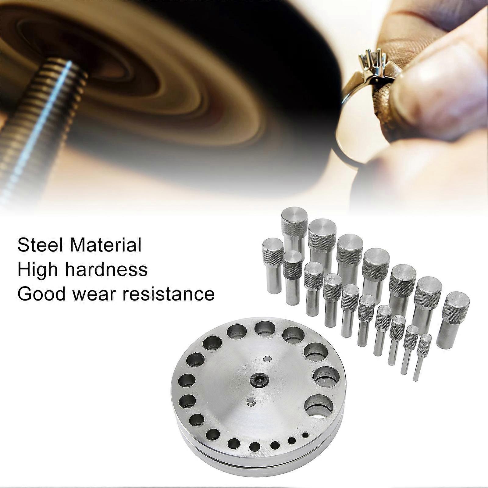 Circle Round Disc Cutter Set Professional Steel Jewelry Making