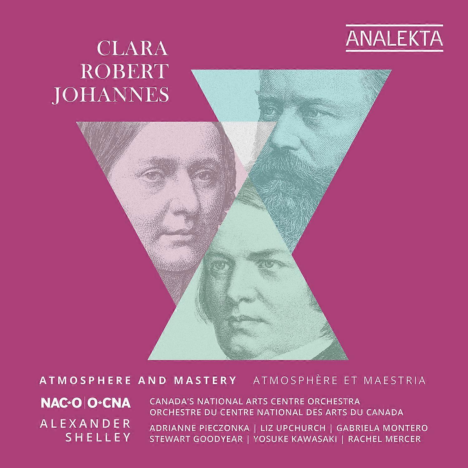 Alexander Shelley - Clara, Robert, Johannes  [COMPACT DISCS] USA import