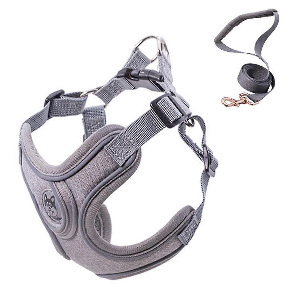 Reflective pet chest strap dog leash dog chain