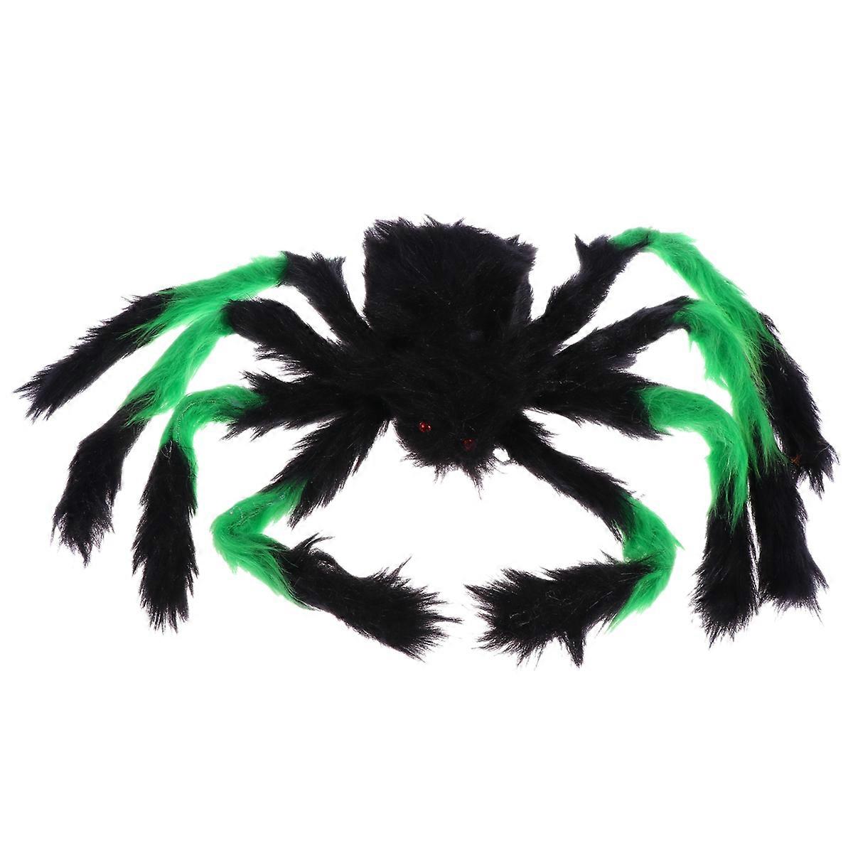 30CM Size Simulation Plush Toy Artificial Spider Toy Halloween Decor Use Toy Spider Random Color