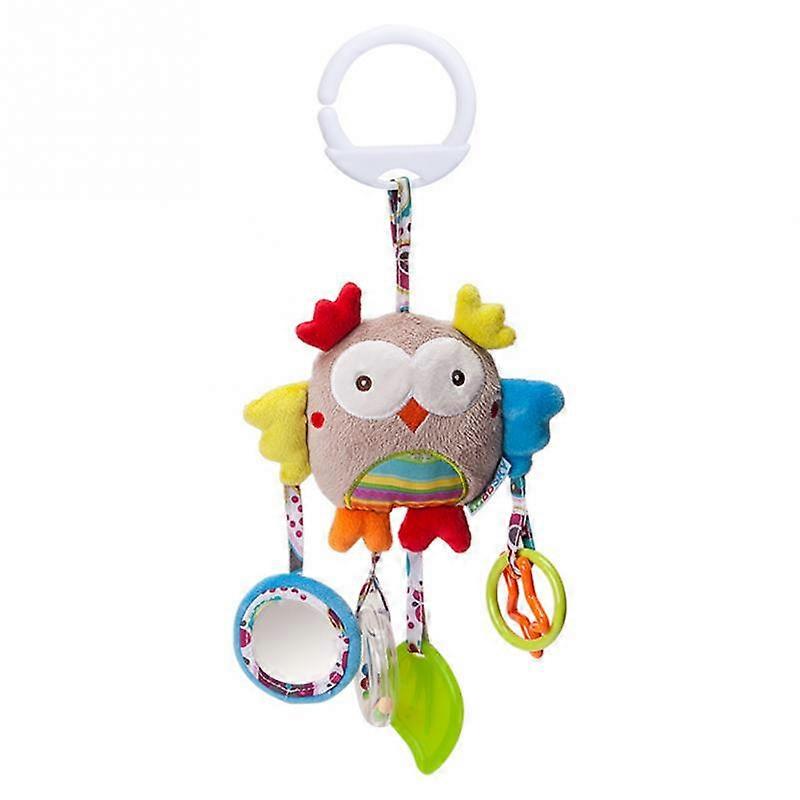 Baby Tags Stuffed Animal Soft Toy Lovey Elephant Plush Bell Toy Built-in Rattles Sensory Toy For Newborn Toddler Infant Gifts - Baby Rattles & Mobiles