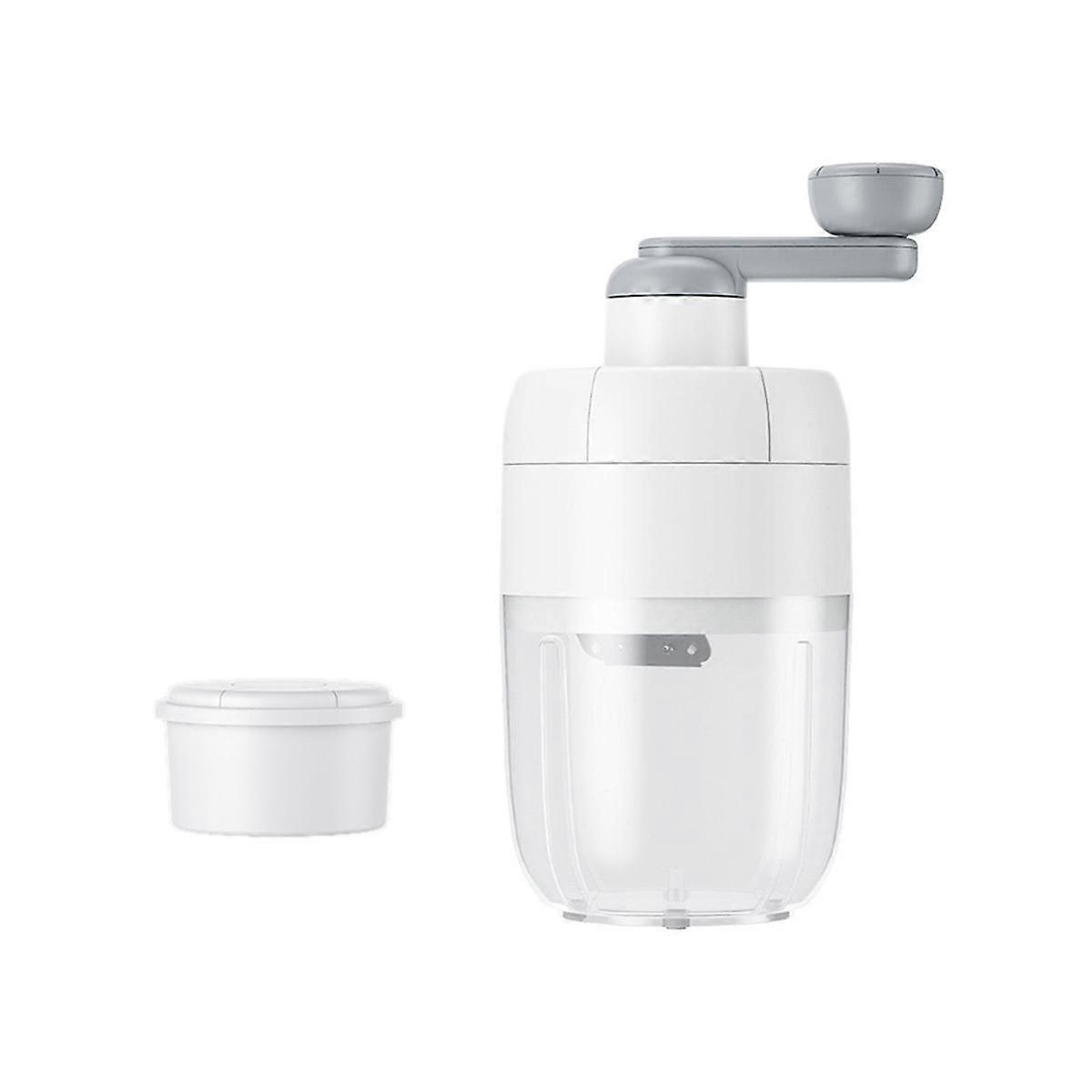 Shaved Ice Machine Home Small Manual Ice Crusher Hand-Shake Ice and Hail Ice Ice Breaker to Make Sand Ice