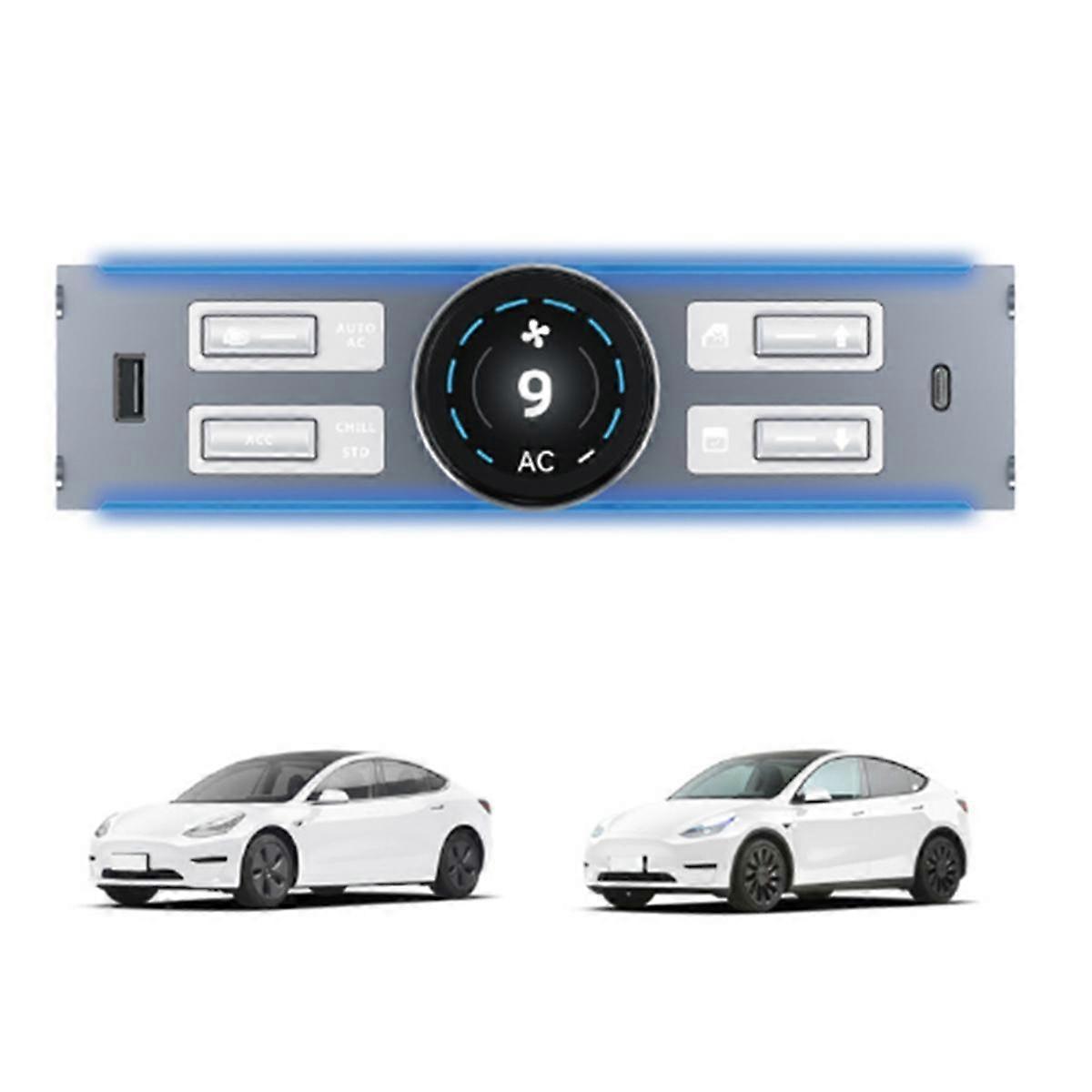 Car Center Console Smart Docking Station Multifunction Physical Buttons with TYPE-C Interface for /Y