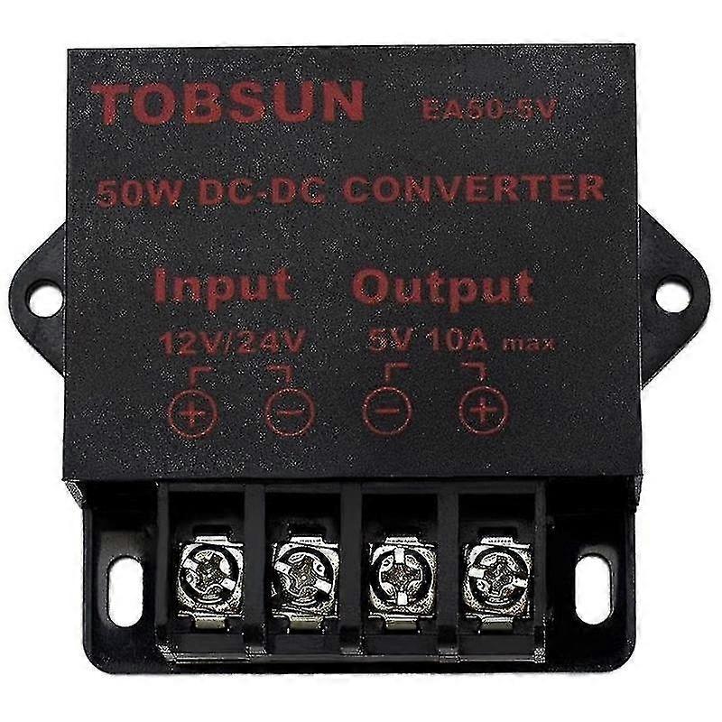 24v / 12v zu 5v 10a 50w Auto LED Werbebildschirm Netzteil Stromrichter DC Transformator
