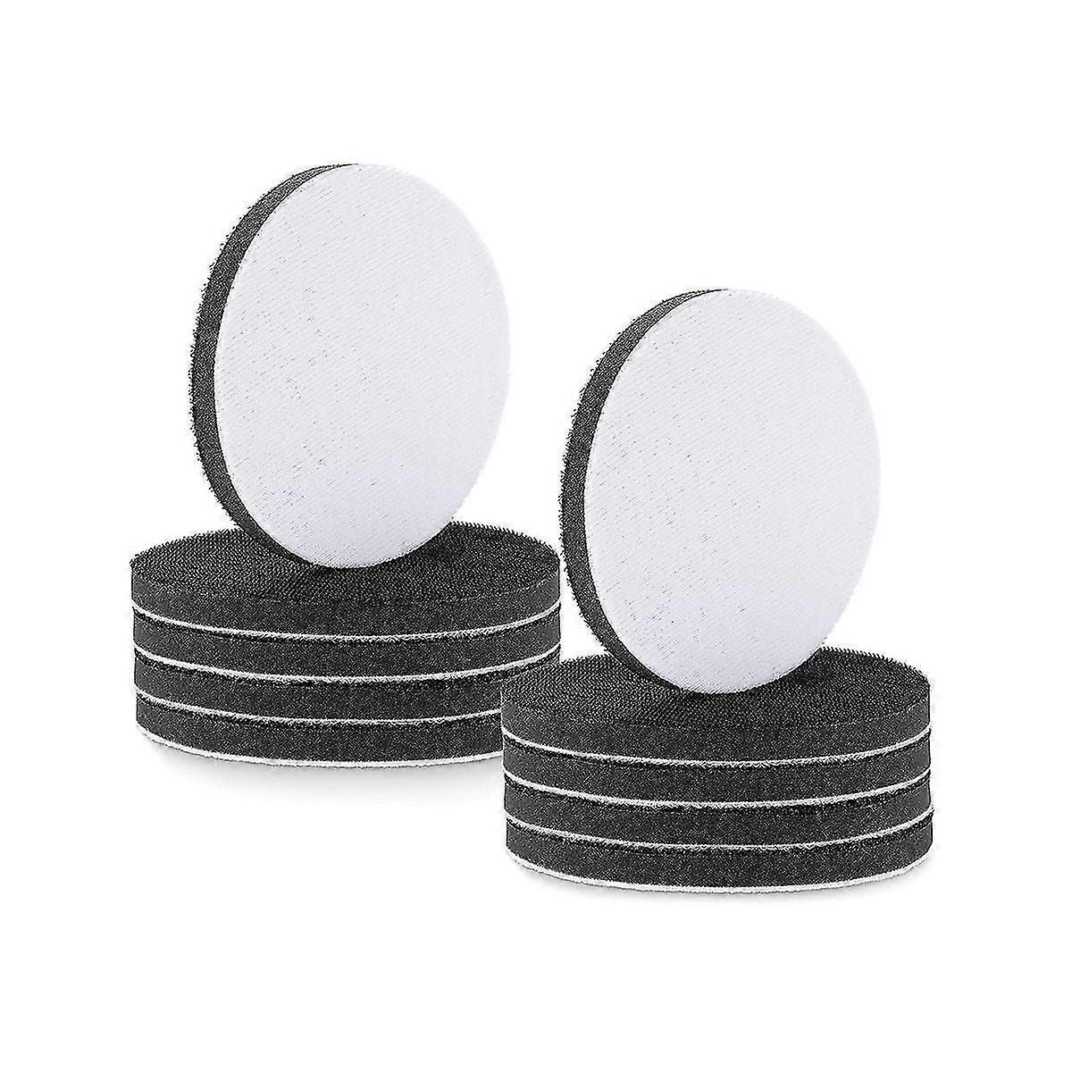 10 Pieces 5in Soft Density Foam Interface Pad Hook And Loop Foam Sanding Pads 125mm Sponge Cushion