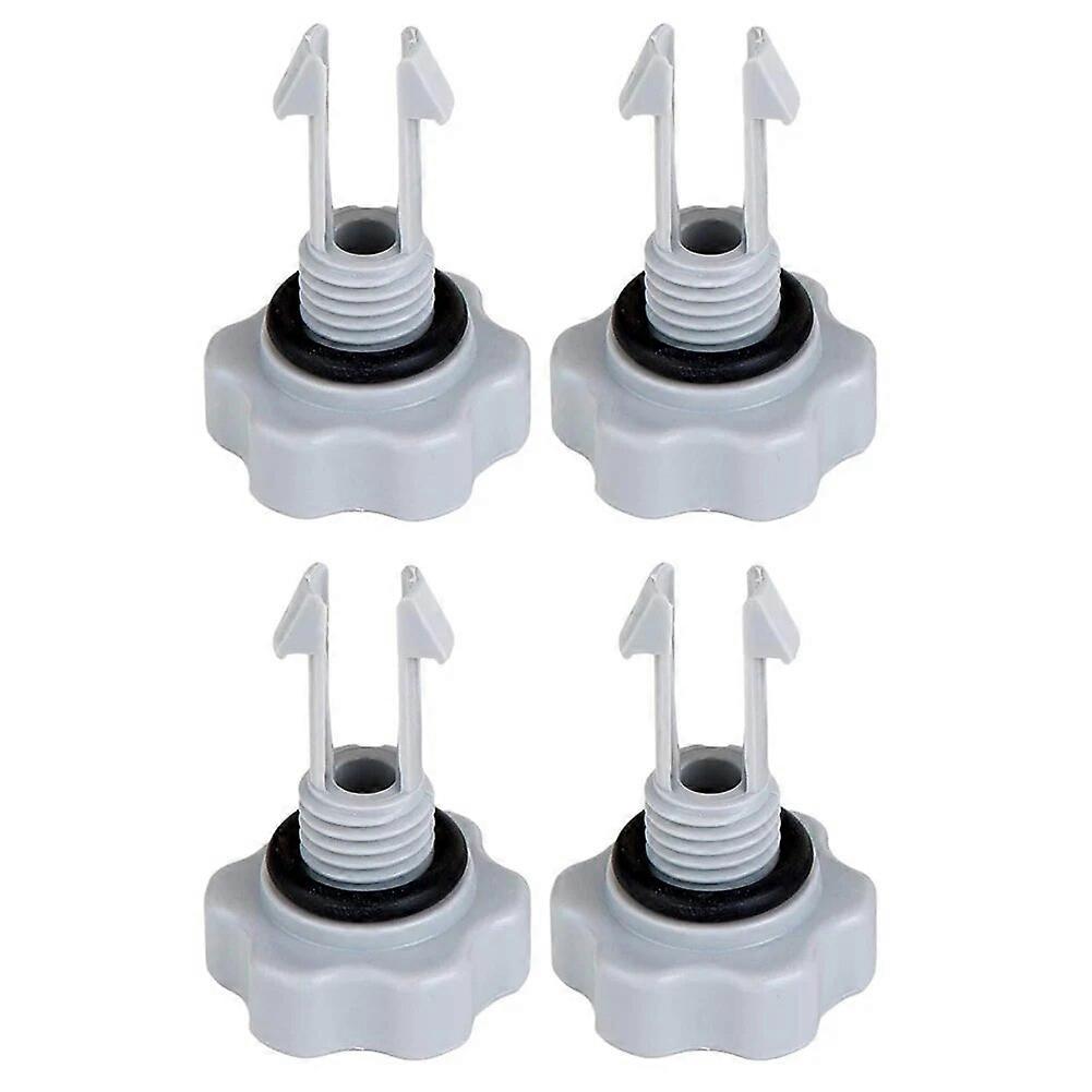4 Sets Exhaust Valves For Intex 25002 Set Of Air Release Valves With O-Rings For Filter Pump Systems Hot Tubs Swimming Pool Part