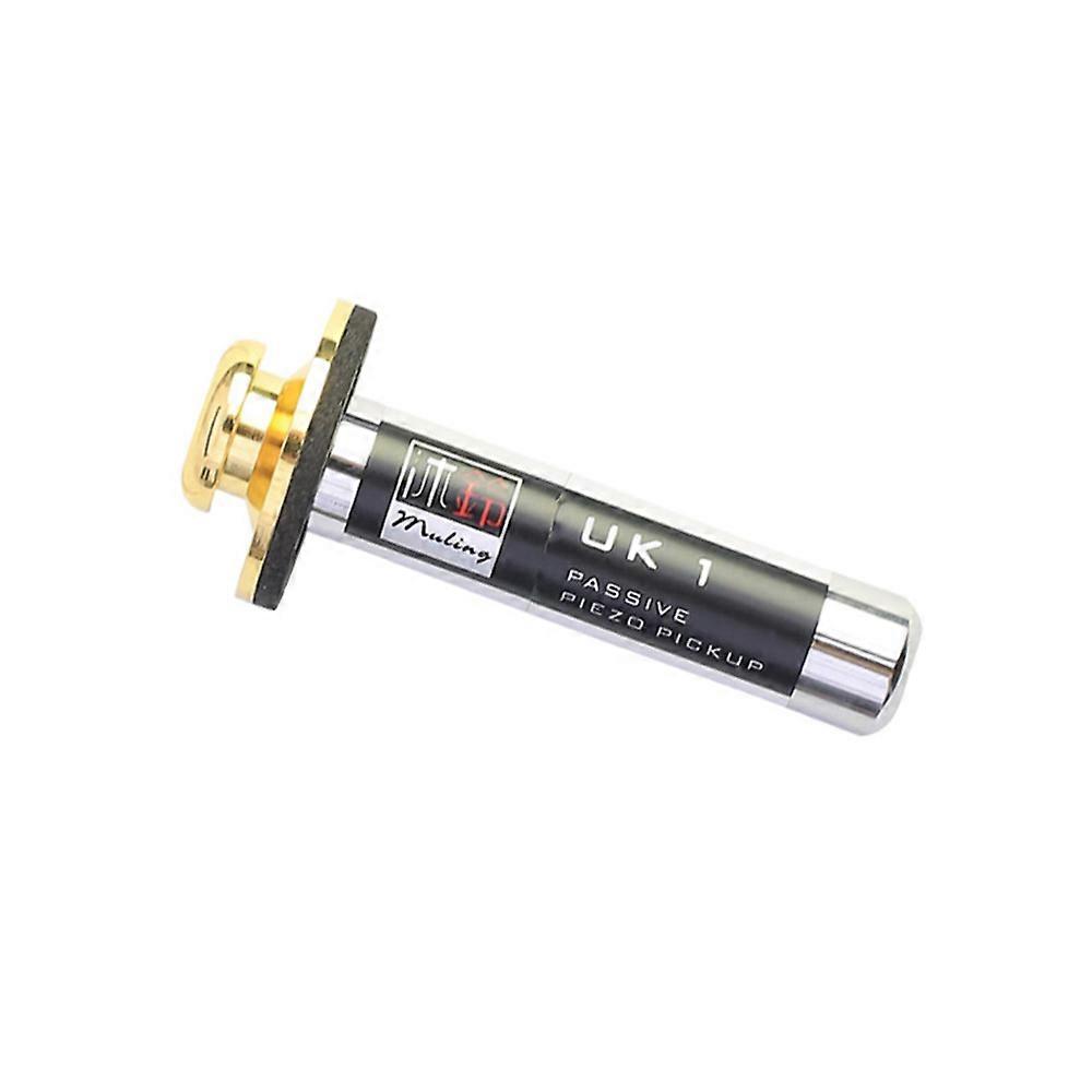 Passive Piezo Pickup Instrument Transducer Combine with Tail Nail for Morin khuur Ukulele Erhu