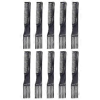 10Pcs Multifunction Comb Smooth Hair Pick Plastic Hair Combs Hair Styling Tool