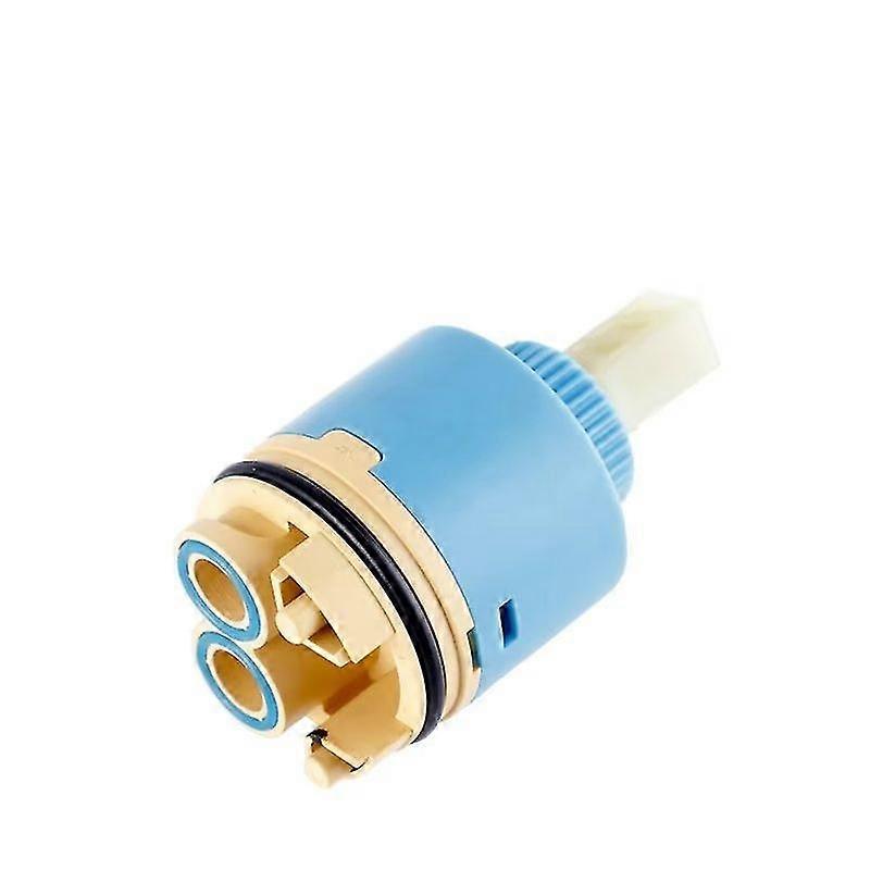 خرطوشة الصنبور ، خرطوشة صنبور السيراميك ، صمام خرطوشة قرص السيراميك ، استبدال خرطوشة الصنبور الداخلي لصنبور المطبخ (1 قطعة ، أزرق)