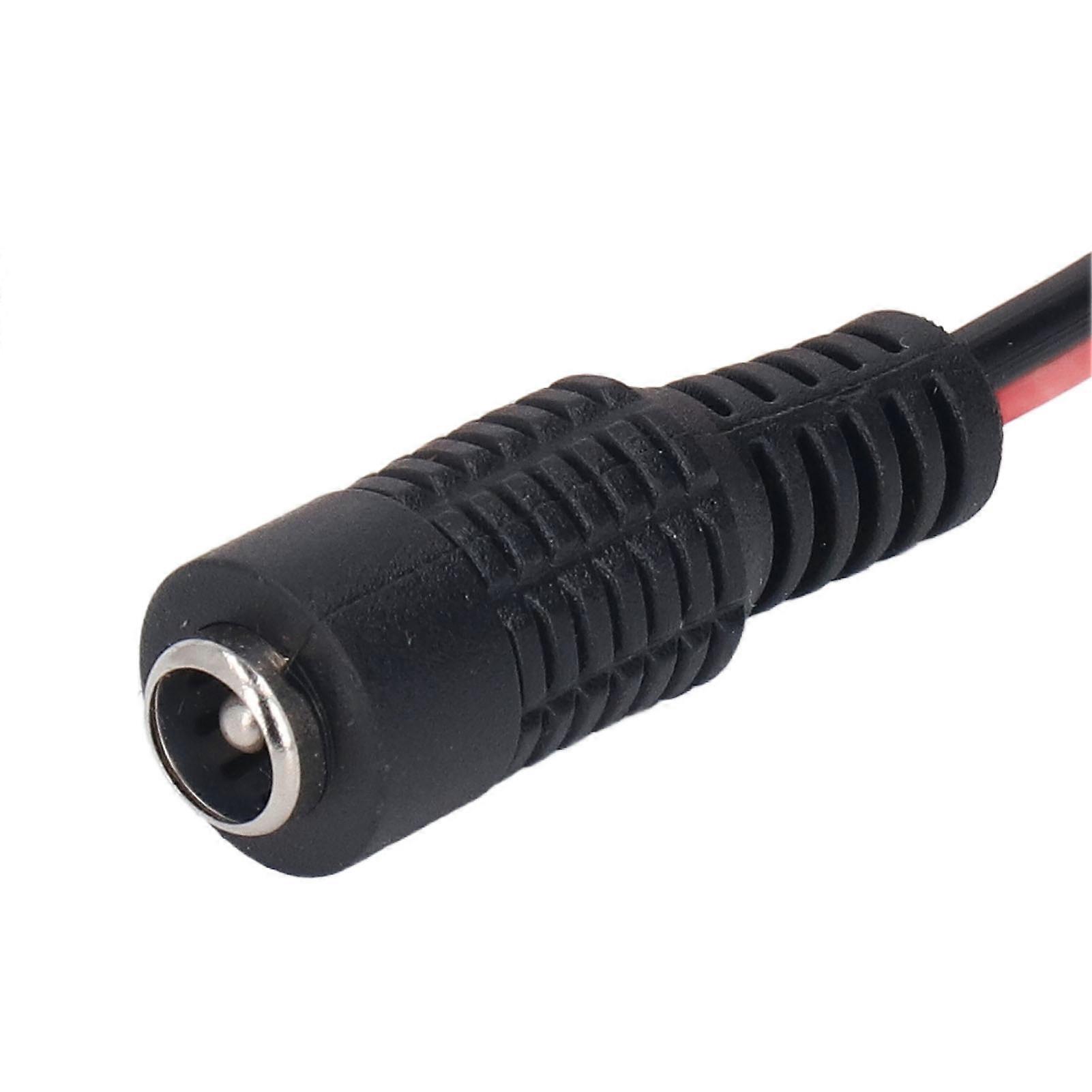 DC to Dual Test Clip Cable Copper Core Electrical Test Power Adapter Wire for Battery Charging 3.3ft 10pcs DC Female